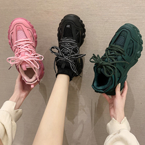 European station Paris dad shoes womens ins tide 2021 summer new net red super fire thick bottom sports casual shoes