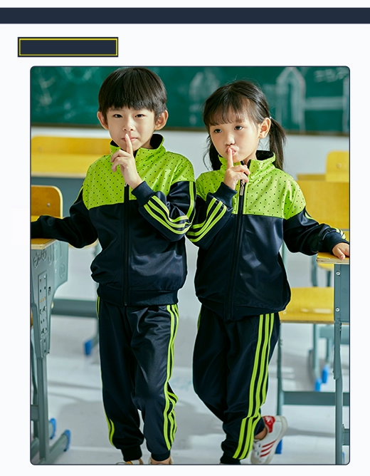 Quần áo vườn mẫu giáo mùa thu và mùa đông mới nam và nữ đồng phục học sinh lớp đại học gió thể thao phù hợp với nhà sản xuất tùy chỉnh váy trẻ em đẹp