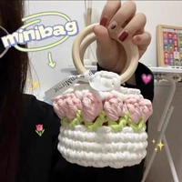 Розовый портативный большой набор материалов