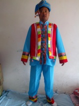  Ethnic minority dance performance clothing Gourd silk Bawu performance clothing Yi Ashima mens clothing Dai clothing