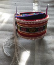  Yunnan ethnic minority headdresses clothing accessories craft hats dance performance props Ms Ashima hat