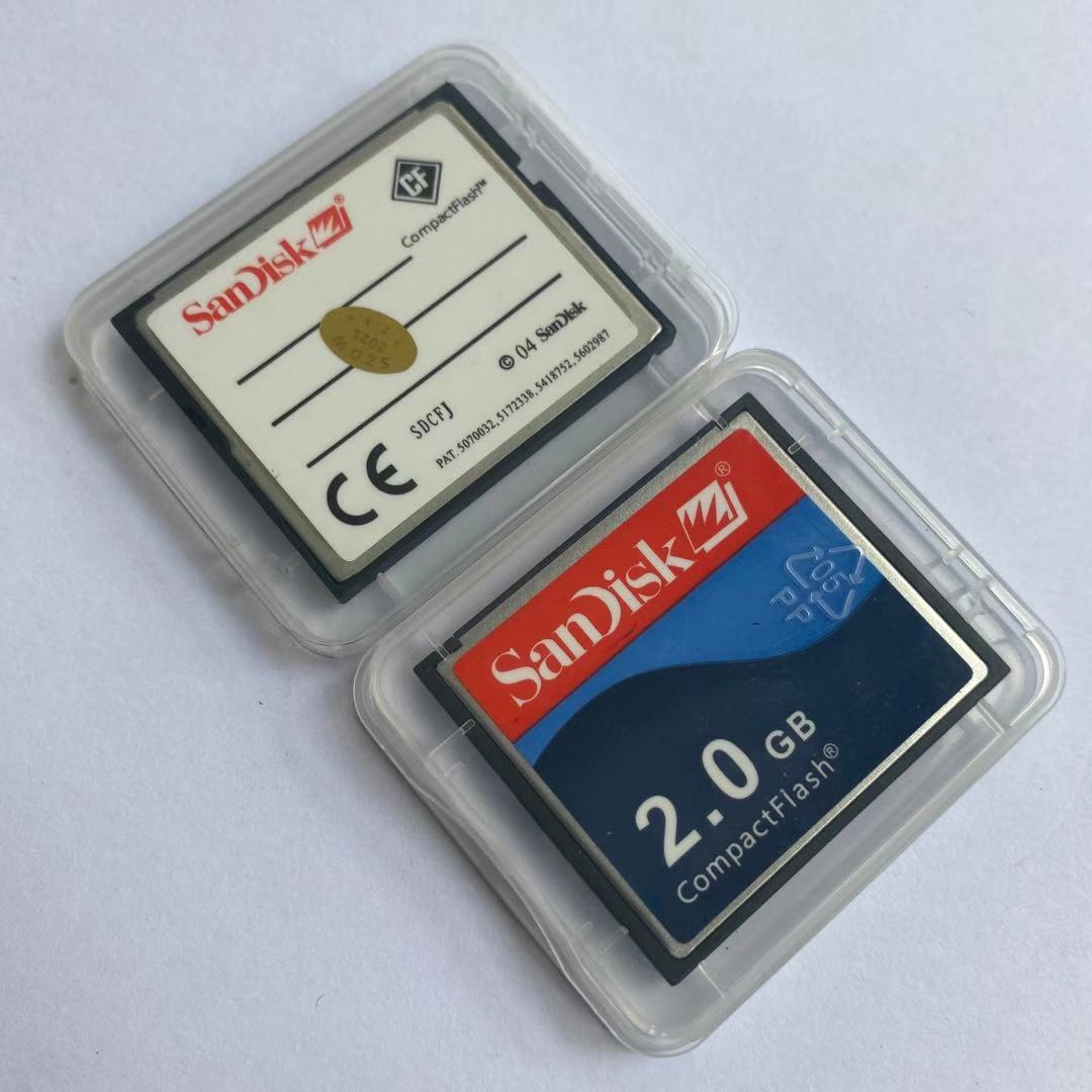 SanDisk CF2GB industrial grade CF card CNC machine tool milling machine SLR camera memory card storage card