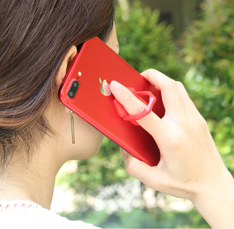 Mobile phone ring buckle bracket back film bracket mobile phone car magnetic lead sheet full metal ring bracket ring bracket