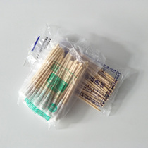 Medical cotton swab disposable disinfection sterile skim cotton swab sanitary cotton swab wooden stick single head cotton swab 8cm