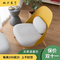 Nordic single sofa chair modern minimalist design small apartment balcony lazy sofa high back casual light luxury recliner