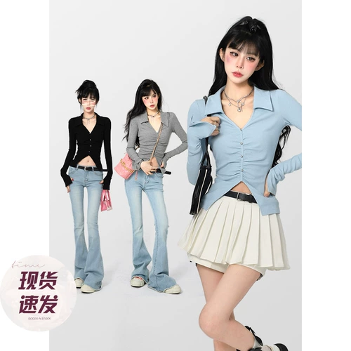 Барби тетя балет, вязание вязание, Женщина Ранняя весна Новое молоко платье, надевая пуповые жалюзи