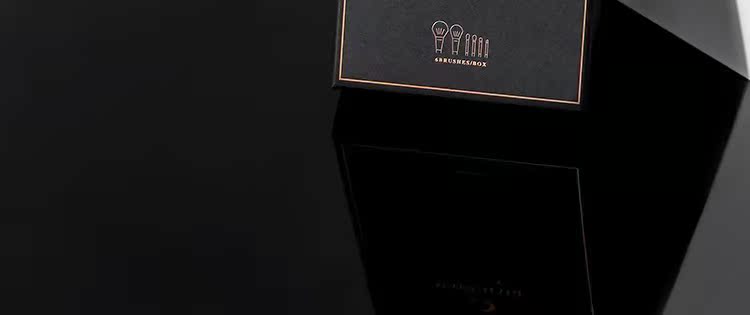 Tháng ba thỏ trang điểm cọ thiết lập chuyên nghiệp 6 bộ đầy đủ của phấn mắt cọ nền tảng công cụ cọ trang điểm cầm tay - Các công cụ làm đẹp khác keo dán kích mí