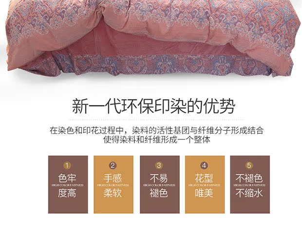 5D khắc gia đình nhung san hô bốn luật Levin cashmere flannel mùa đông dày hai mặt giường pha lê nhung vải quilt - Bộ đồ giường bốn mảnh chăn gối