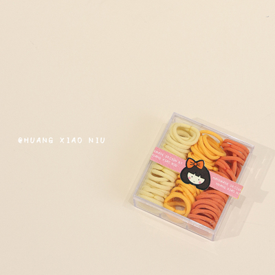 Huang Xiaoniu Baby Girl Color Mini Baby Rubber Band — 5