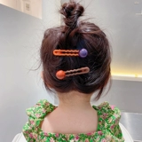 Детские заколки для челки. Красочные заколки для волос Doudou. Простые заколки для девочек на затылке для организации организации заколок в виде утконоса. Заколки для волос. Головные уборы.