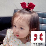 黄小妞 Безвредная детская заколка для волос для девочек с бантиком, детский аксессуар для волос, не повреждает волосы