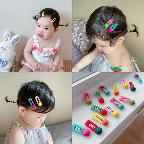 黄小妞 Детские милые маленькие шпильки для волос для девочек, аксессуар для волос