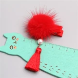 黄小妞 Демисезонная детская заколка для волос, ханьфу с кисточками, аксессуар для волос, китайский стиль