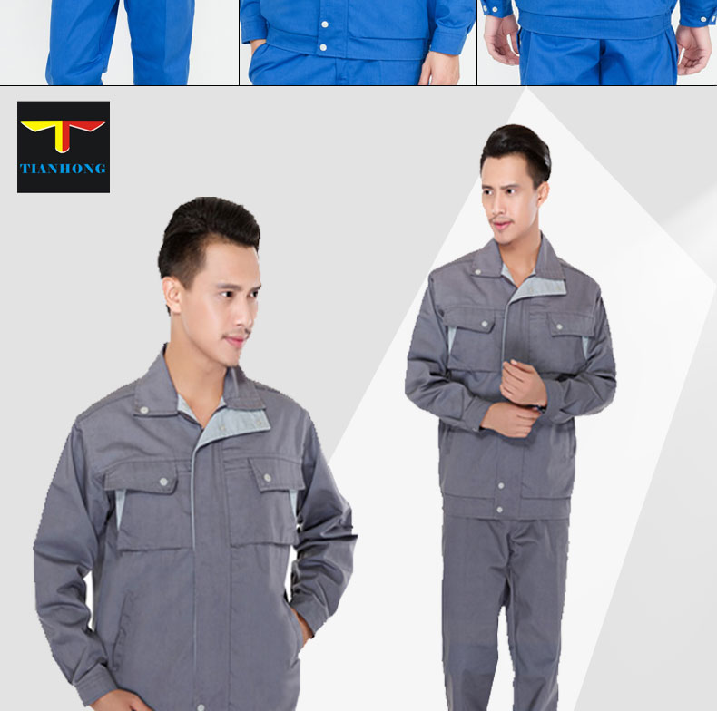 Gree overalls mùa thu và mùa đông phù hợp với Haier sau khi bán cài đặt công việc quần áo dụng cụ đồng phục nhà máy đồng phục tùy chỉnh người đàn ông đồ bộ trung niên