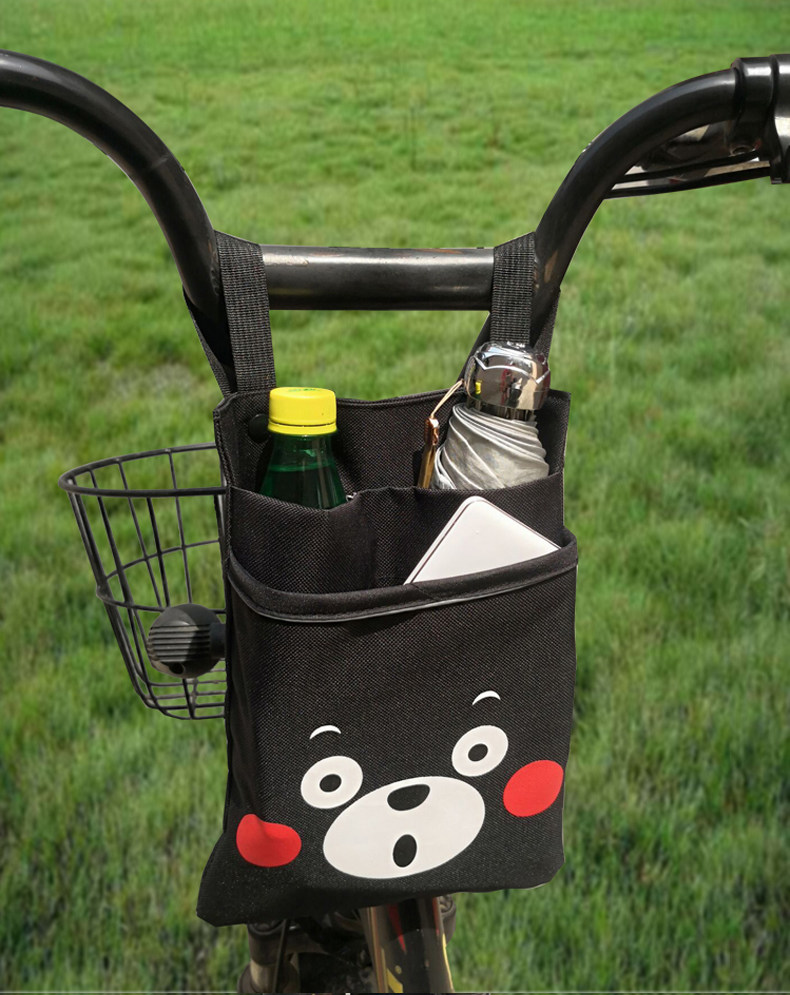 Electric car hanging bag electric car bike storage bag cart accommodating front small hanging bag car seat hanging bag