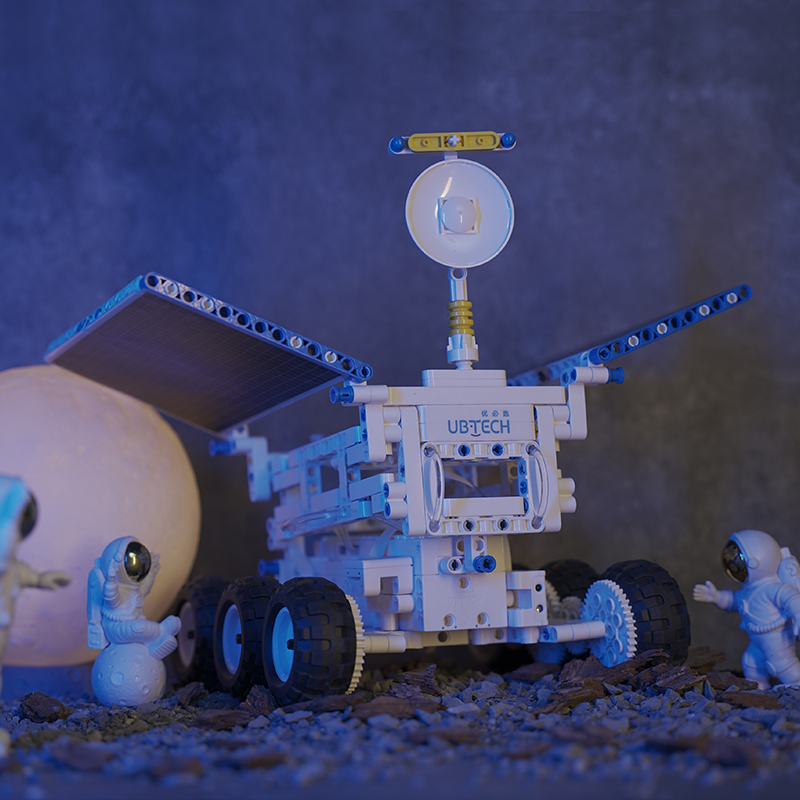UBTECH 优必选 华为Hilink控制 1:8仿真月球车 积木玩具 运动版 双重优惠折后¥268包邮 赠16节航天科普课 另有2款可选