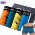 [4 Pack] Quần lót nam Cotton Boxer Quần mùa đông Thanh niên thun Loose Net Quần Boxer đỏ Bán buôn - Giống cái Giống cái