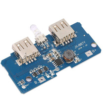 18650 battery 3 7V to 5V2A boost module DIY charging treasure mobile power supply motherboard circuit board