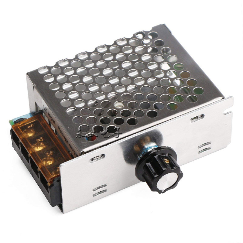 4000W imported high-power controlled silicon electronic booster dimming throttle thermoregulation with insurance shell-Taobao