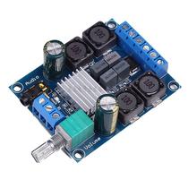 High power digital power amplifier board TPA3116D2 audio amplification module power amplifier board double track 2 * 50W