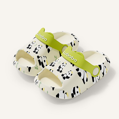 Pig Daddy Baby Slippers for Girls Summer 1-3 Years Old Indoor Non-Slip Slippers for Infants and Toddlers Boys Children's Slippers — 1