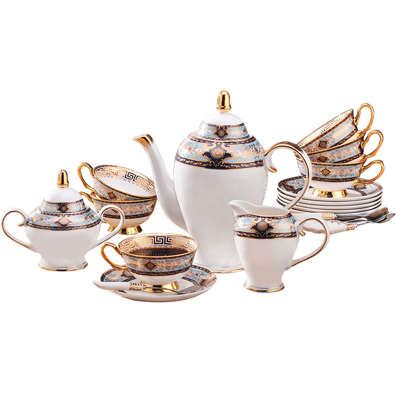 European palace tea coffee cups and saucers suit American wind high - grade ipads China coffee English afternoon tea gifts