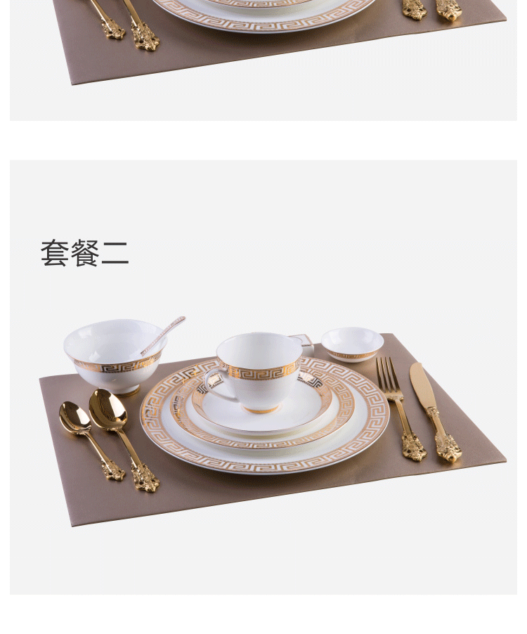 Up Phnom penh palace words dinner plate suit European tableware steak knife and fork ceramic disc flat plate pasta dish in up Phnom penh