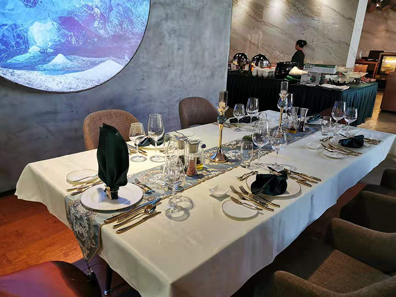 European ceramic plate steak knife and fork suit creative up phnom penh white race course dish western - style food tableware full set the table