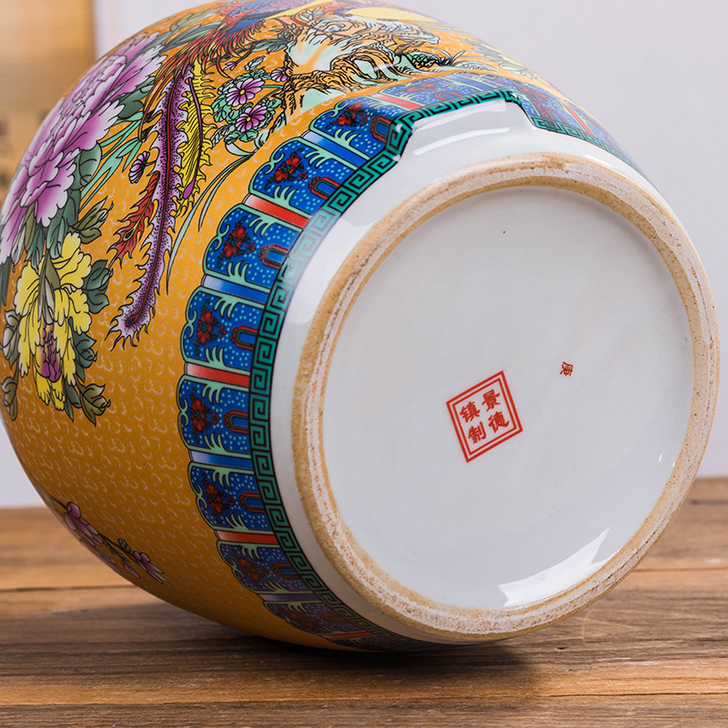 Jingdezhen ceramic jars earthenware it archaize home mercifully 10 jins liquor jugs seal special jars of it