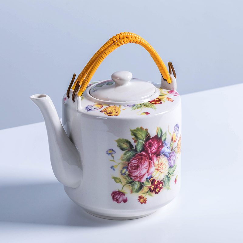 Cool blue and white porcelain kettle high - temperature ceramic teapot large - sized cold pot teapot porcelain household large capacity