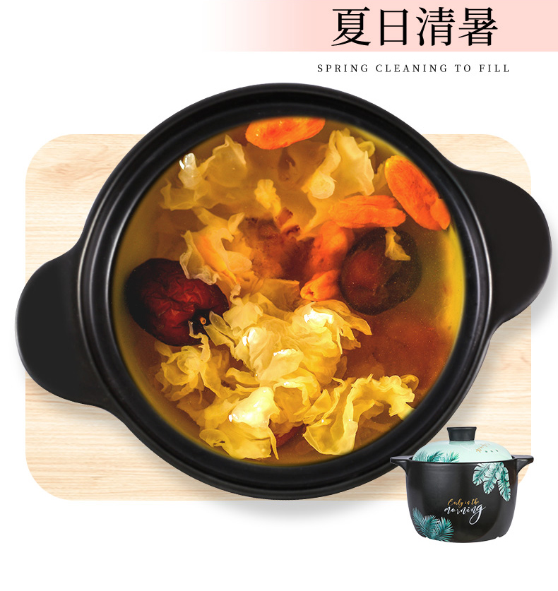 Casserole household gas soup stew trumpet high - temperature ceramic Casserole gas mass porridge pot