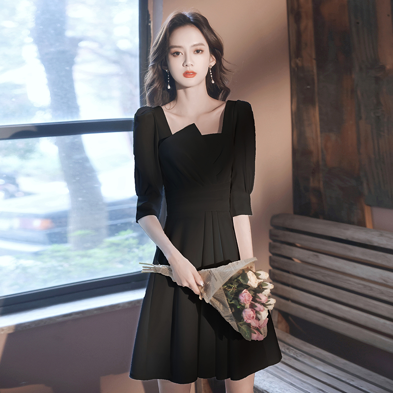  XL+210201 Black short mid sleeve   - $1.57 