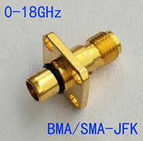 BMA SMA-JFK Radio Frequency Connector BMA male head turning SMA mother 18G blind insertion SMA-K transfer BMA-J adapter