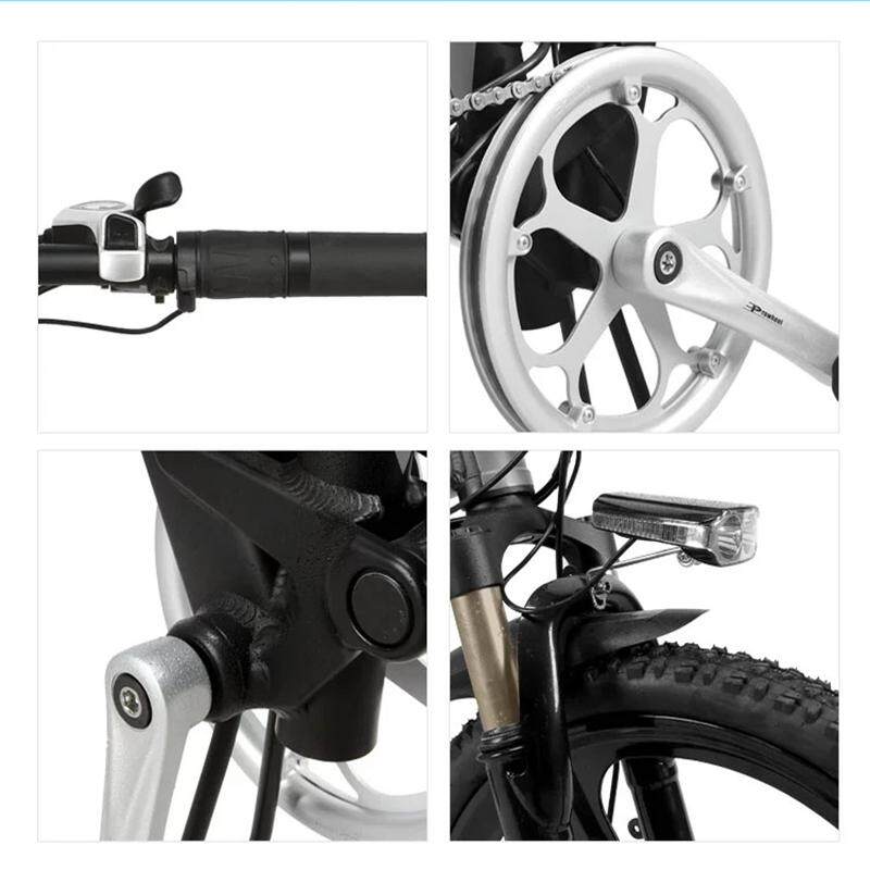 Electric folding bike