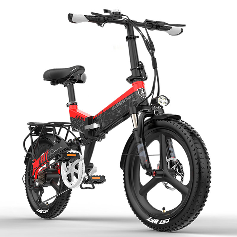 Electric folding bike