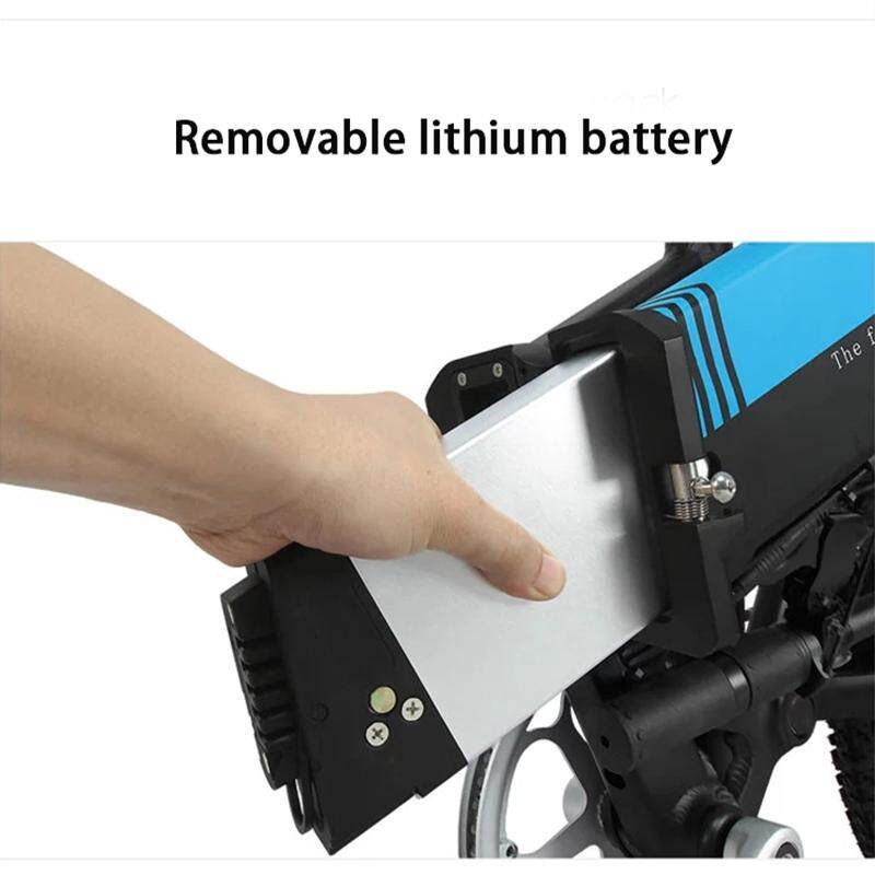 Electric folding bike