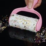 Липкая пыльная бумага Липкие волосы, липкие волосы, ролика можно разорвать одежду, удалить пылевую бумагу не мытью косой шерсти