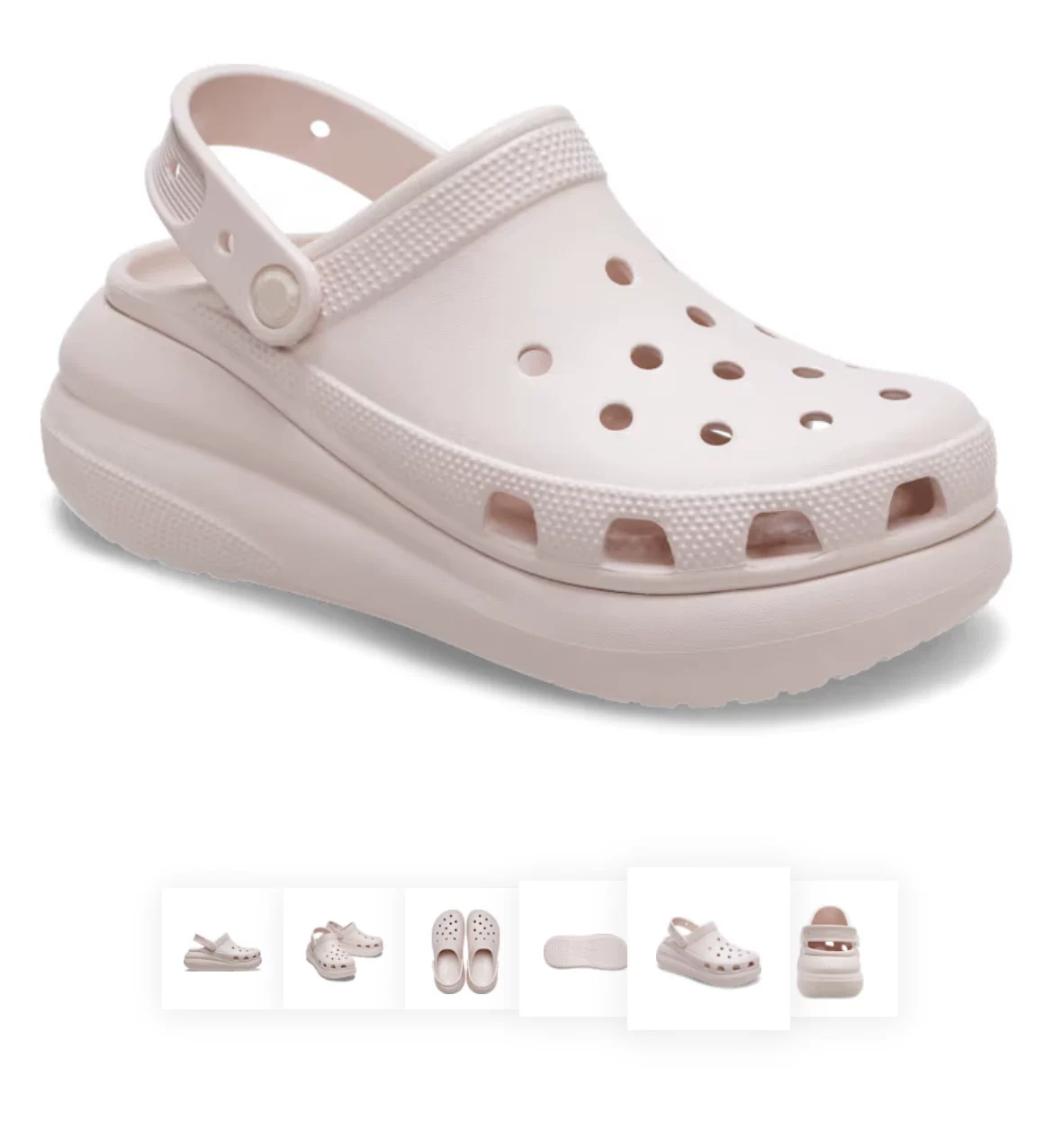 Официальный сайт Korea Crocs дырчатые обувь розовые набивки