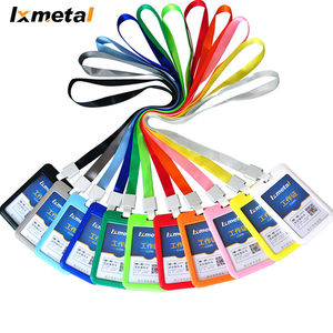 【爆款】塑料证件卡套挂绳