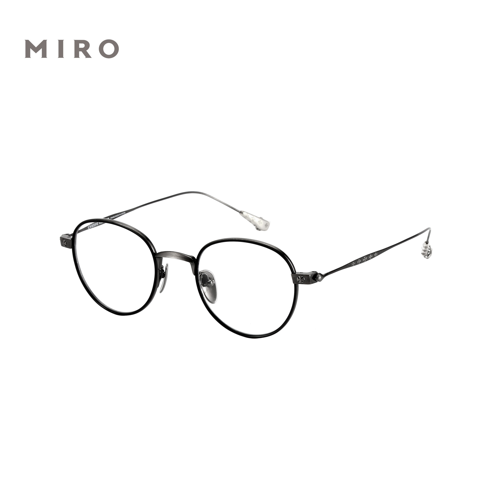 Star co-stars BONE PRONE IV Eye frames Beta Titanium Men's trendy hand punk female fashion Near-lens holder