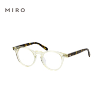 日系手工黑框圆形镜架男潮流抖音同款透明505眼镜框复古ins女近视