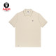 Aape flagship store men's spring and summer ape color solid color badge letter printing POLO shirt 0923XXI