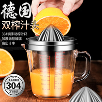 304 stainless steel squeezed lemon juice cup pressed juice cup pressed lemon artifact Manual Juicer lime juice orange juice tool
