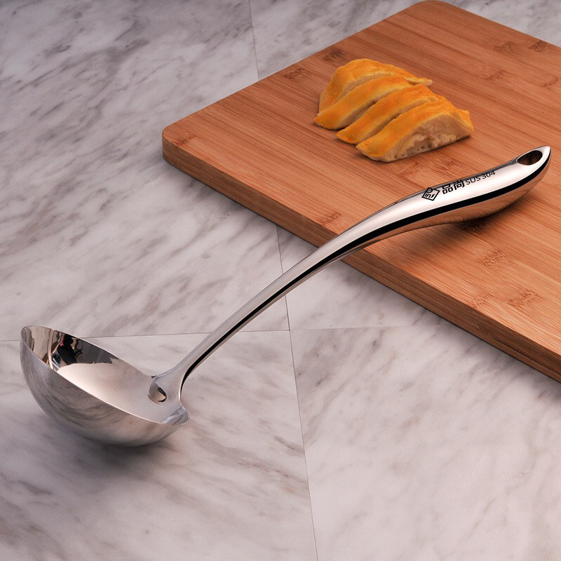 Buy German 304 stainless steel pot spoon fried vegetable spoon large