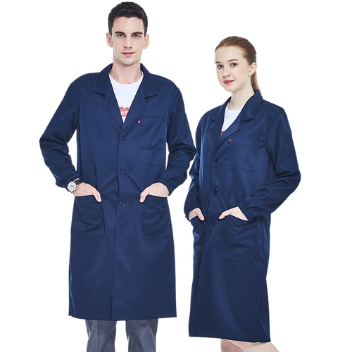 Униформа медсестры для работы, лонгслив, износостойкий длинный нагрудник