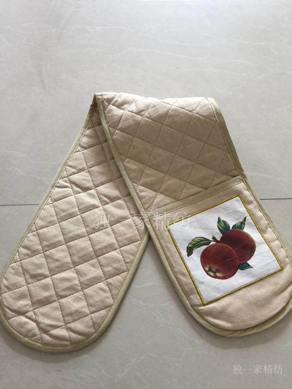 British Royal Worcester cotton and linen cushion gloves European-style one-piece gloves microwave oven oven anti-scalding heat insulation gloves