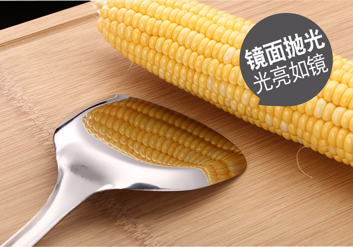 Kunzhan 304 thép không gỉ thìa xào nhà bếp ba mảnh rán xẻng đặt đồ dùng nhà bếp muỗng súp sắt hộp đựng gia vị thông minh