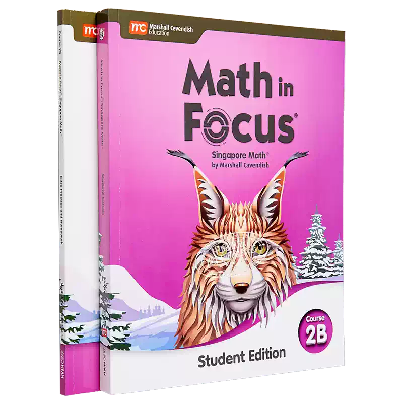 Math in Focus シンガポール式数学 セット Math in Focus Grade 7 Course 2B 焦点数学七年级下册套装学生书+课外