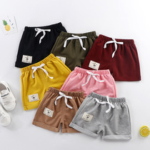 Infant cotton shorts newborn boys summer leisure out pp pants baby childrens wear girls thin pants
