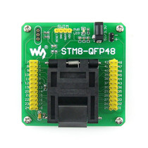  STM8 QFP48 Online programming block Test programming block IC programming with EP968 ST-LINK V2